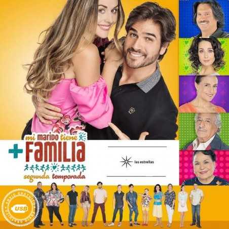 Compra la Telenovela Mi marido tiene más familia completo en Memoria USB.