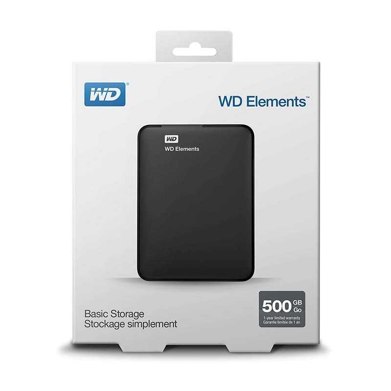 Western Digital Elements Portable 500GB USB 3.0