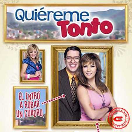 Compra la Telenovela Quiéreme tonto completo en DVD.